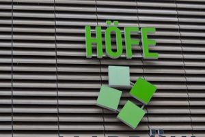 Höfe am Brühl Leipzig - altes Logo